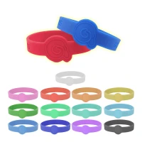 Neon Glow Silicone Wrist Band Custom Design WBD014